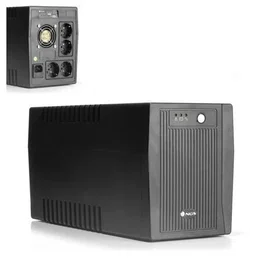NGS FORTRESS2000V2 SAI fuera de línea UPS, Fortaleza 2000 V2, 1500VA-900W, 4 Salidas Schuko con AVR, Protección contra Sobretensiones, Formato Torre